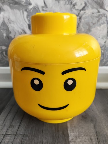 Large lego head storage - large,