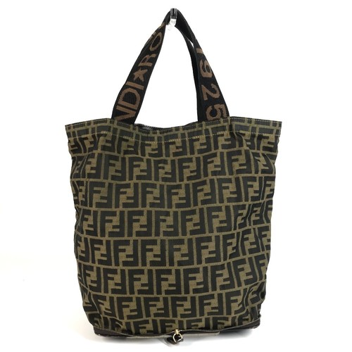 Fendi vintage zucca logo - fendi,