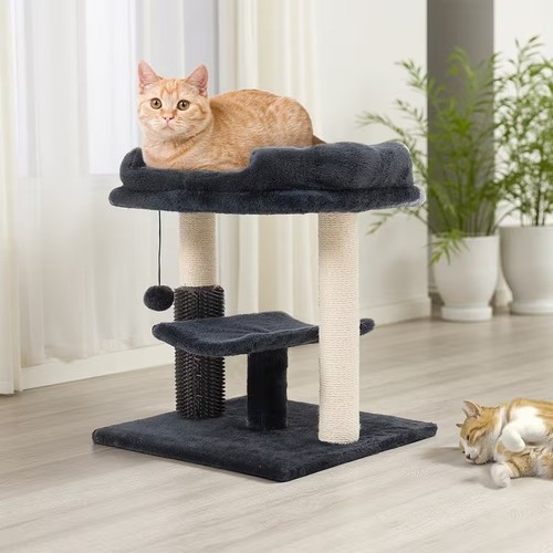 Cat scratching post - cat,