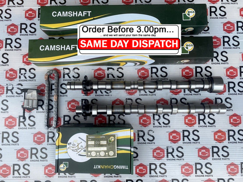 Camshaft and chain kit fits - and,