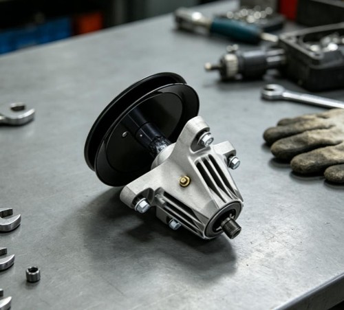 Steel spindle assembly - steel,
