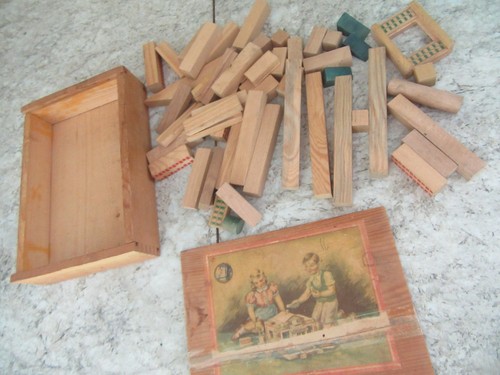 Vintage children wooden toy - vintage,
