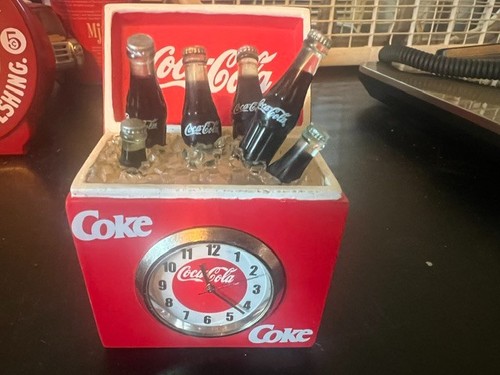 Vintage mini coca - mini, clock