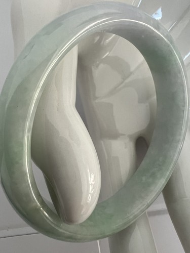 Genuine jade bangle bracelet - bangle,