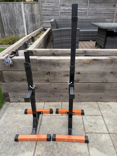 Mirafit adjustable squat rack - squat,