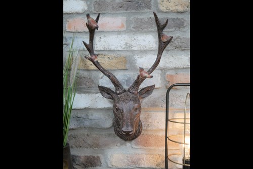 Stag head wall mounted - stag,
