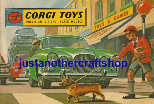Corgi toys 1963 poster - corgi,