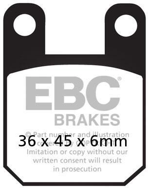 Brake pads rear - pads,
