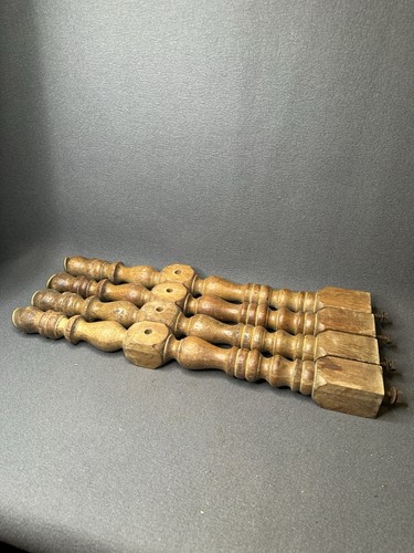 Antique oak table legs - antique,