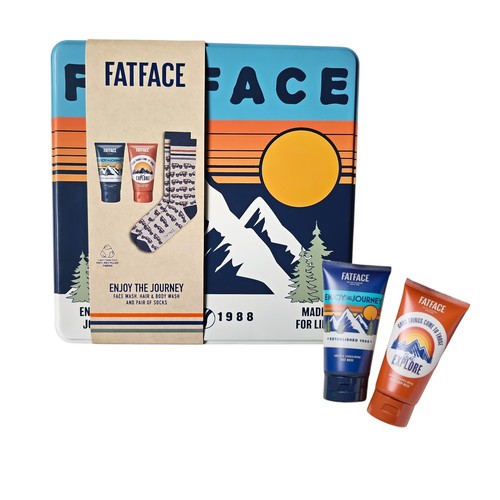 Fat face men set - face, socks