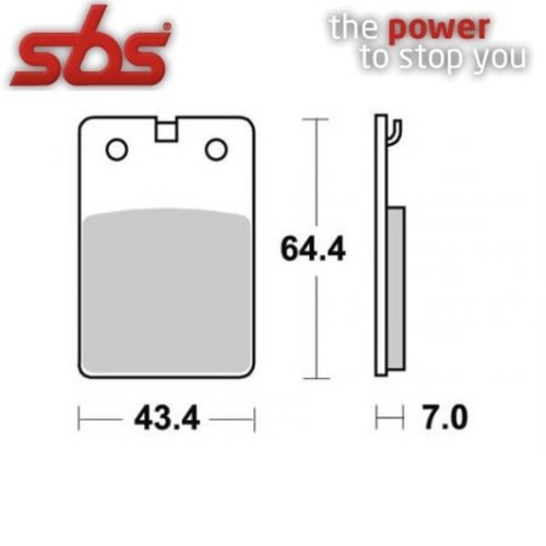 Pair brake pads - pair,