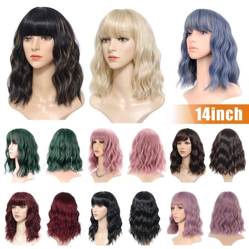 Ladies short curly wigs - ladies, for
