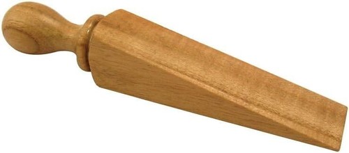 Door wedge wooden 140mm - wooden,