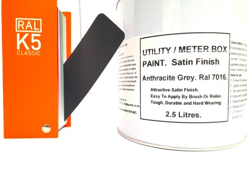 Utility meter box paint - &,