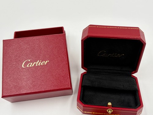 Genuine cartier earring box - cartier,