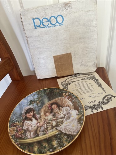 Reco vintage plate cats the - in,