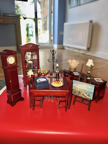 Vintage dolls house living - vintage,