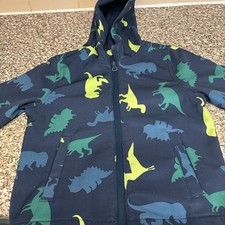 Boys coat blue - boys, dinosaurs