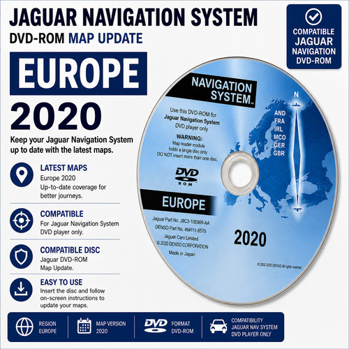 Xkr sat nav disc - xf,,