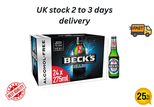 Beck blue alcohol free - blue,