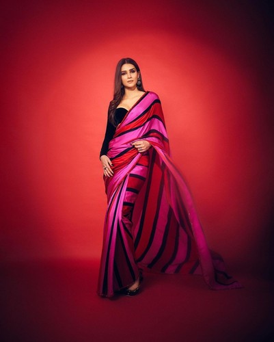Festive saree stylish printed - stylish,