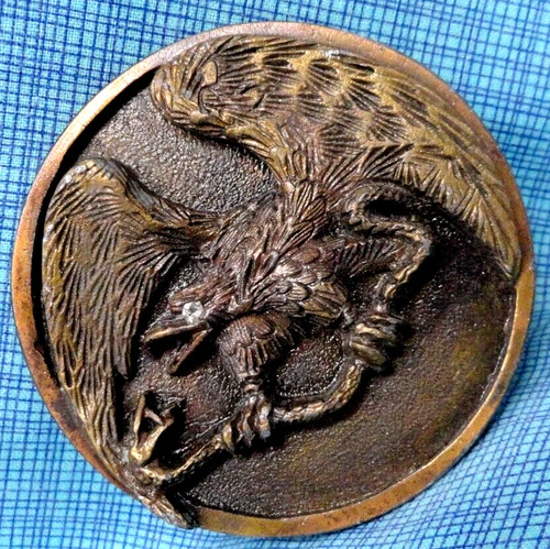 Eagle snake belt buckle biker - eagle,