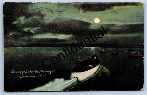 Wooden speed boat onondago - wooden,