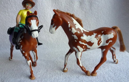 Toy horse rider gymkhana - horse, .rider.