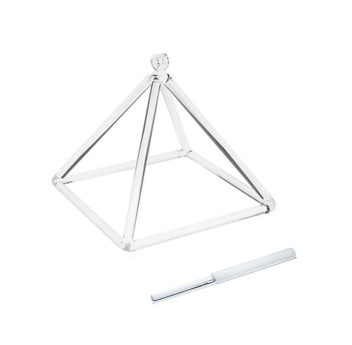 Inch crystal pyramid - 9,