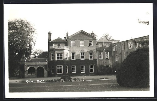 Postcard quorn - postcard, hall