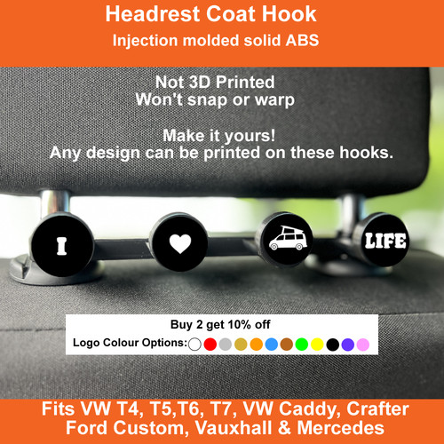 Headrest coat hook fits - coat,