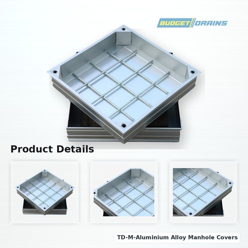 Aluminium alloy recessed - aluminium,