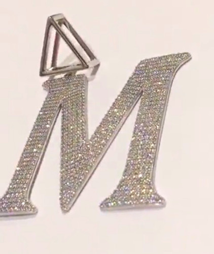 Silver tone pavé - silver,