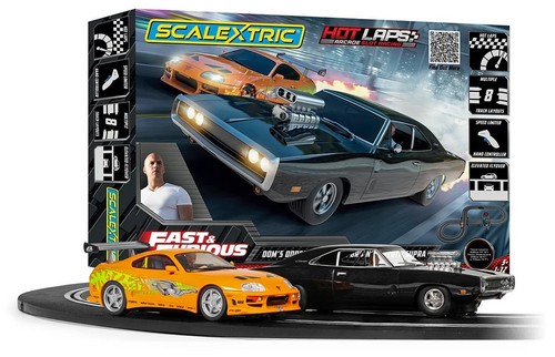 Scalextric set c1458m fast and - c1458m,