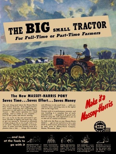 1948 massey harris pony - massey,