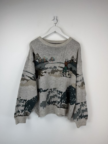 Vintage 80s scenic hunting - vintage,