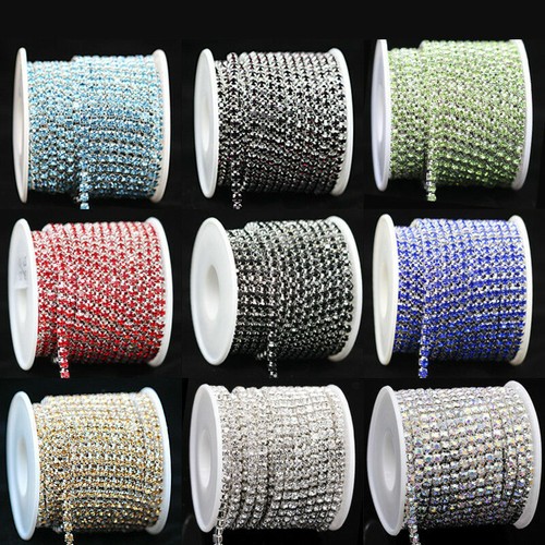10m crystal rhinestone trim - 10m,