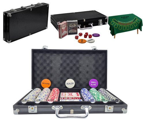 Trendi 300 piece poker chip - piece,