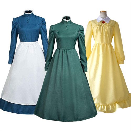 Victorian maid dress howl - victorian, howl's