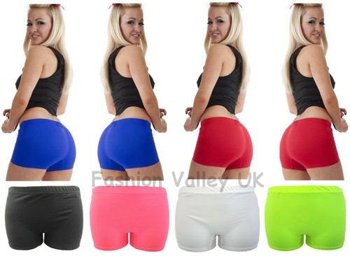 Hot pants neon stretchy - pants, sexy