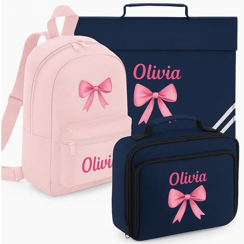 Personalised lunch bag - personalised, girls
