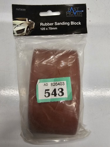 Rubber sanding block - rubber,