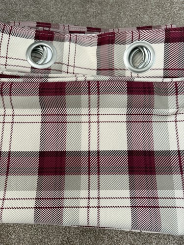 Dunelm balmoral red check - balmoral,