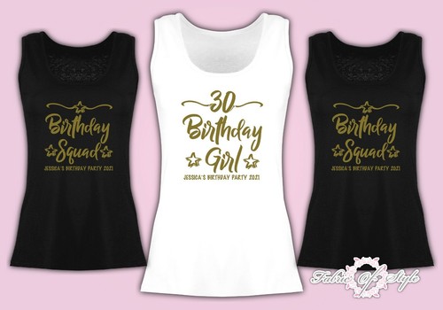 Personalised vest tank - personalised,