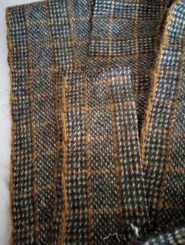 Vtg harris tweed fabric - tweed, wool