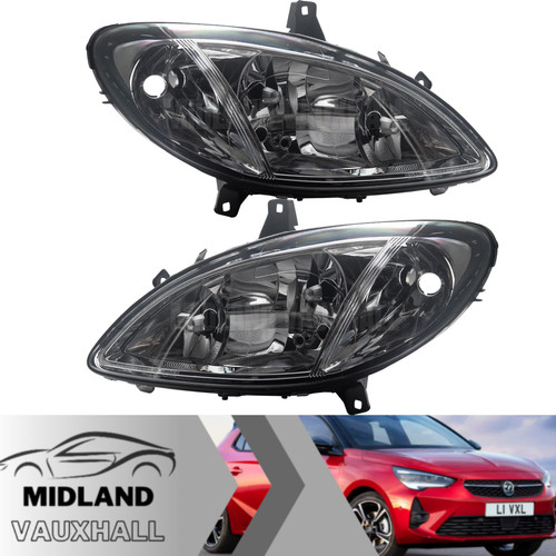 Pair headlights mercedes - headlights, vito