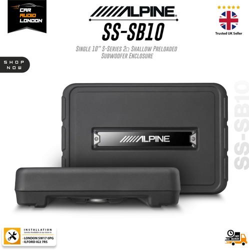 Alpine sb10 shallow - ss-sb10, 10"