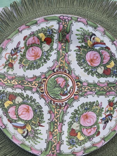 Vintage chinese rose medallion - vintage,