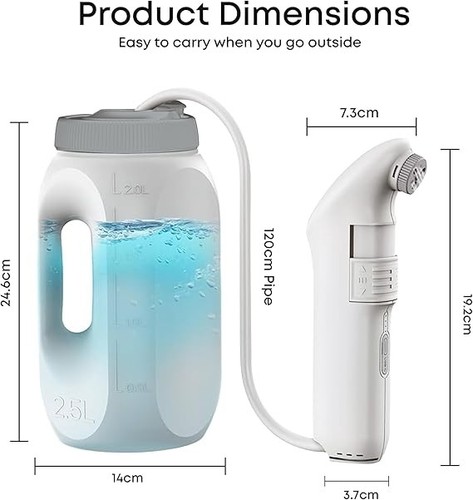Electric portable bidet - electric,