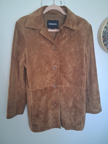 Bernardo suede leather blazer - suede,